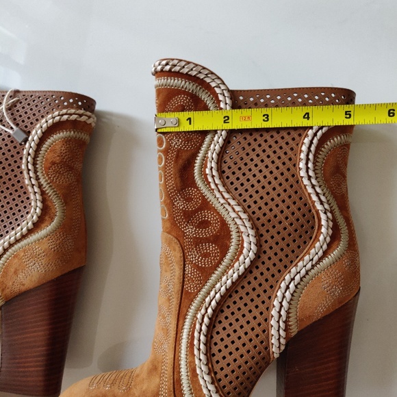 NEW Sergio Rossi Suede Dahlia Boots - Picture 5 of 7